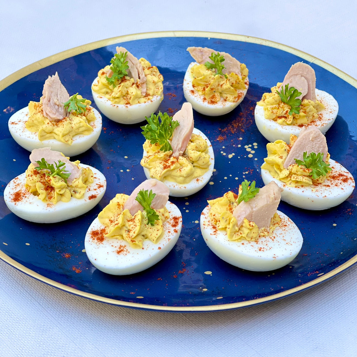 Tuna Deviled Eggs – Natural Catch