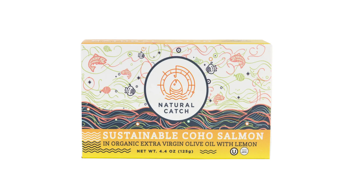 Natural Catch Coho Salmon - Lemon