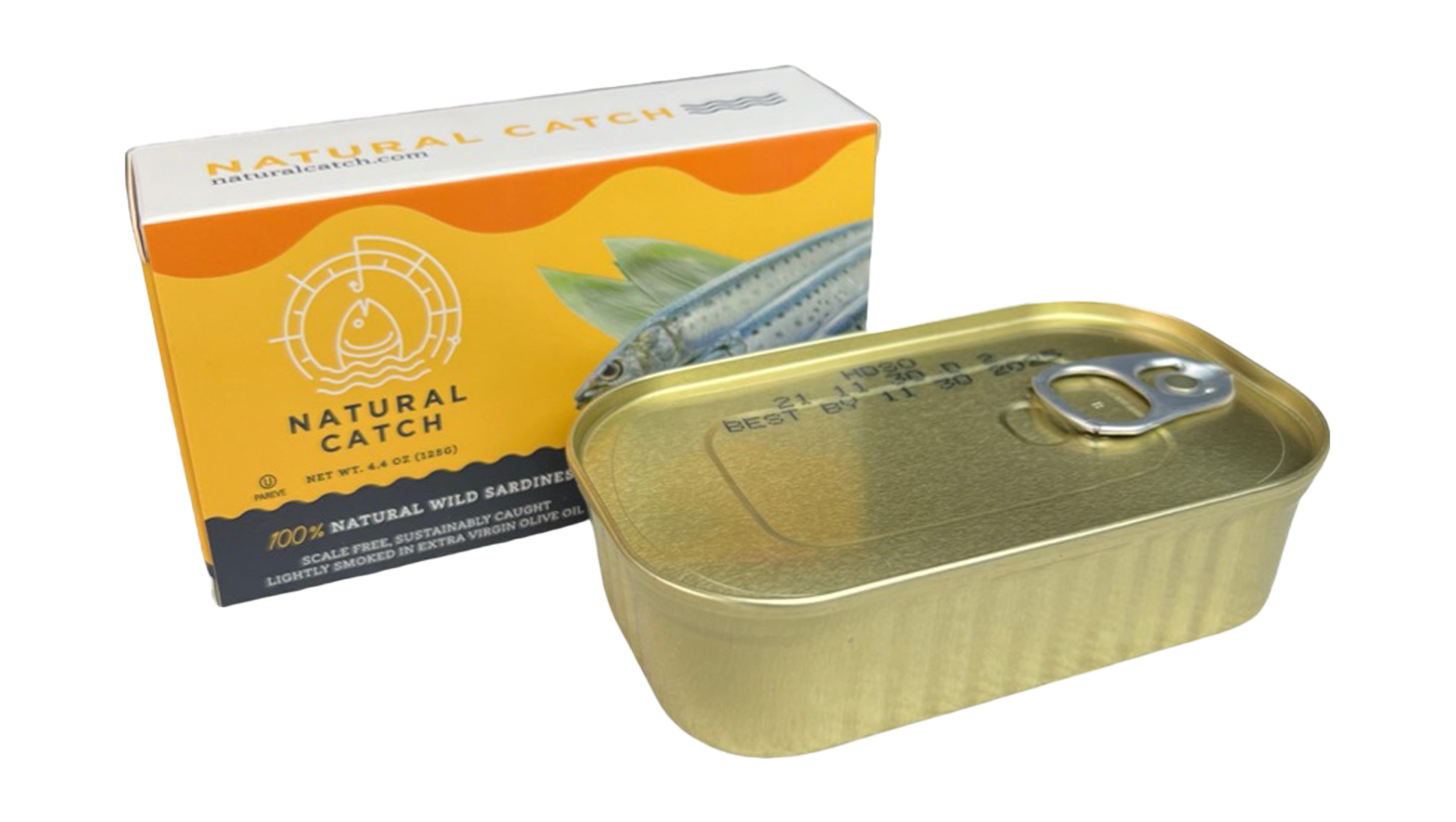 Wild Sardines in Extra-Virgin Olive Oil - 2 oz tins